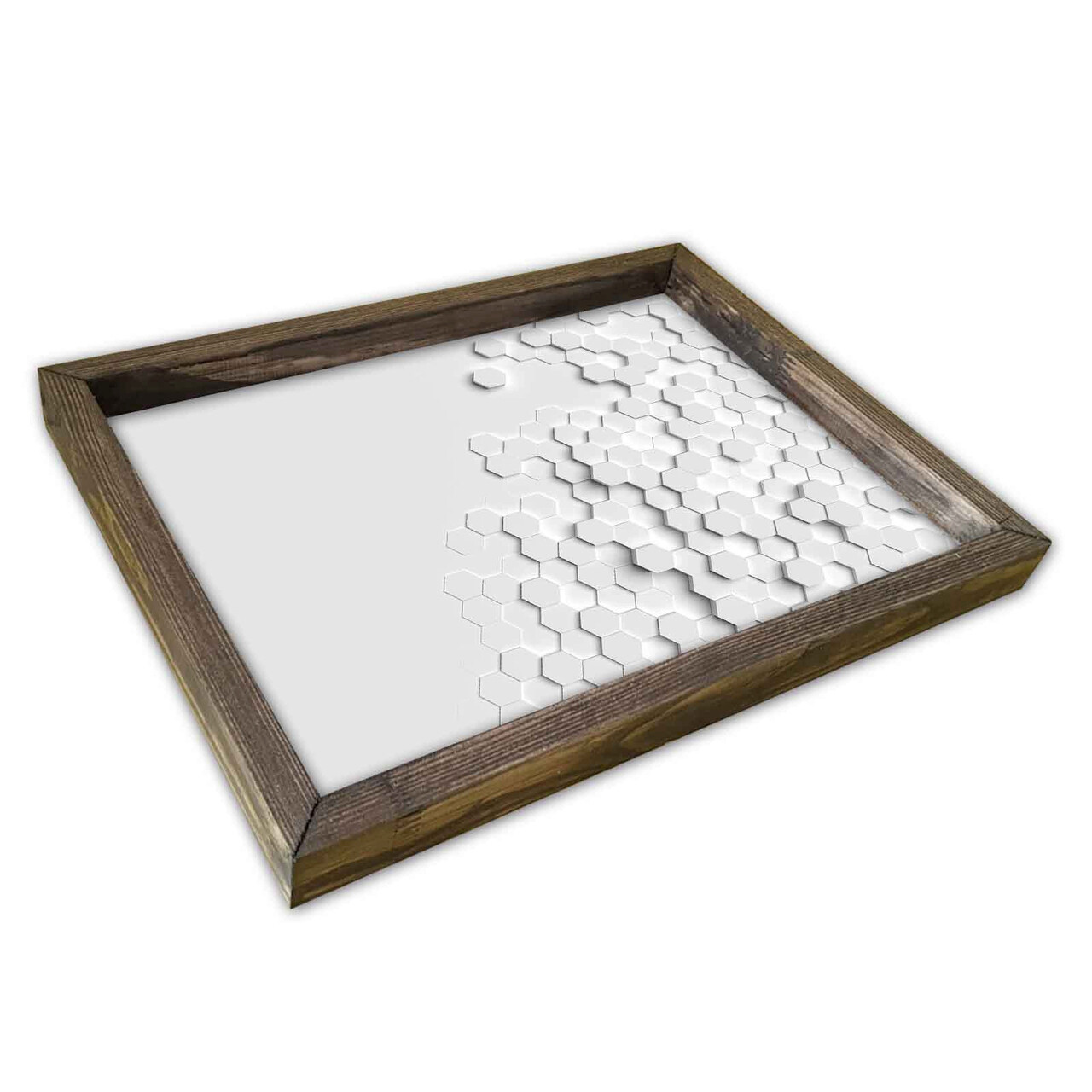 Tava pentru servire, AT-027, 30x40 cm, Multicolor - imagine 3